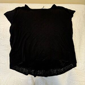 Lauren Conrad floral back shirt